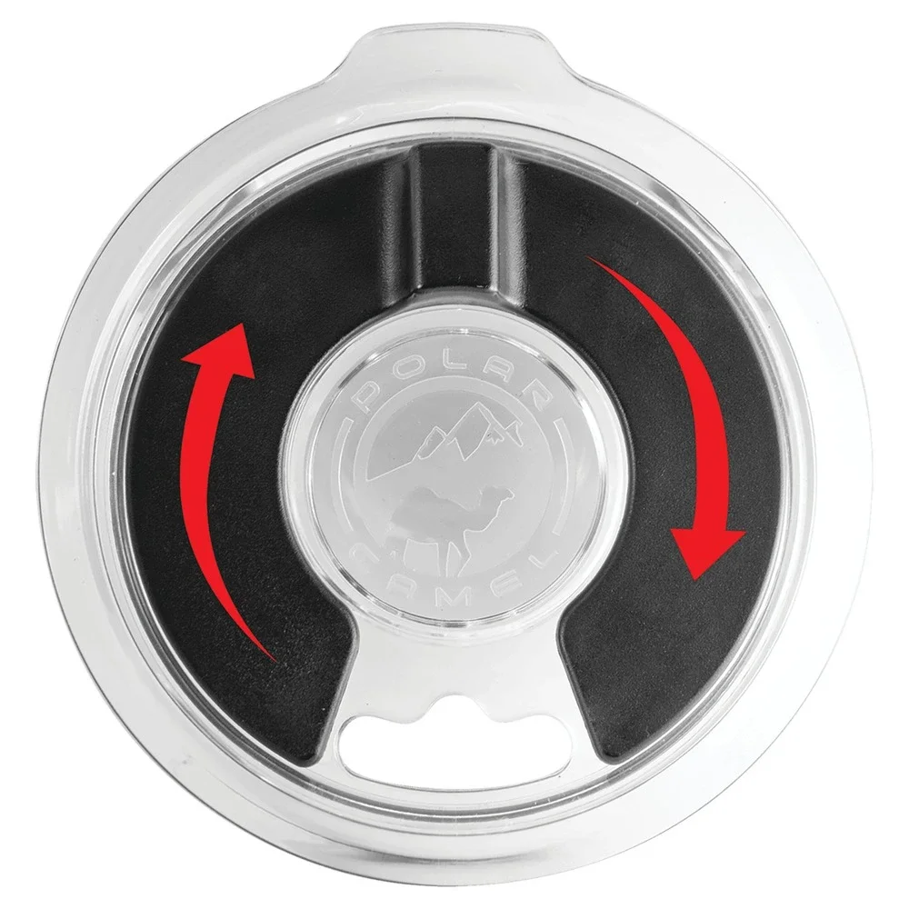 2-Pack Polar Camel Magnetic Replacement Tumbler Lid 20 30 40 oz Clear BPA-Free